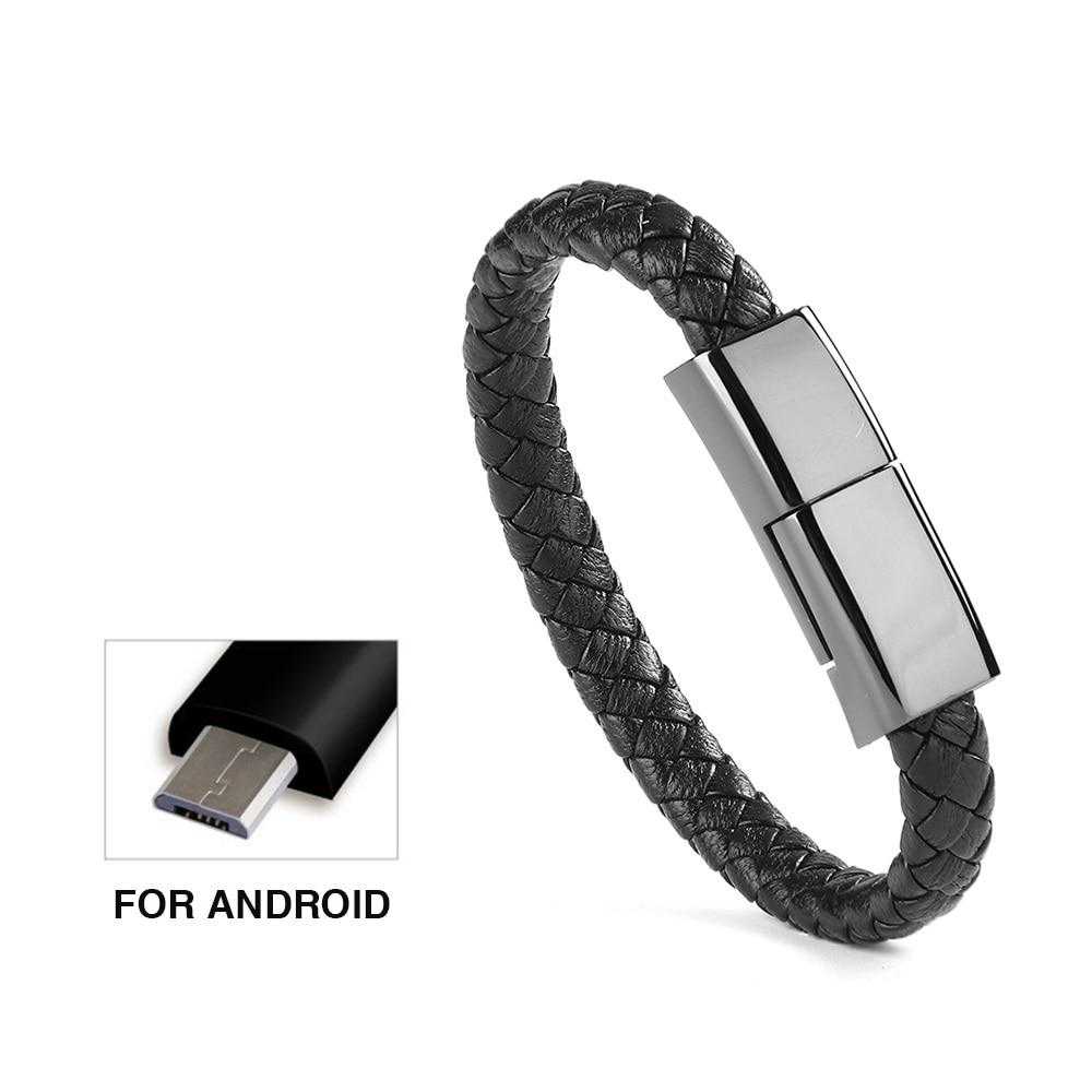 New Bracelet Charger USB Charging Cable Data Charging Cord USB C Cable For  Phone | eBay